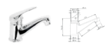 Sink Basin Mixer Primo - Image 2